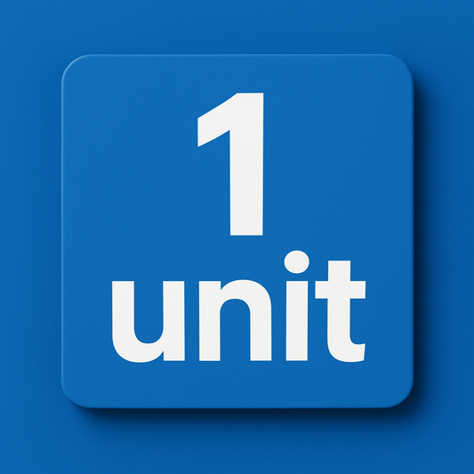 1 unit - custom order