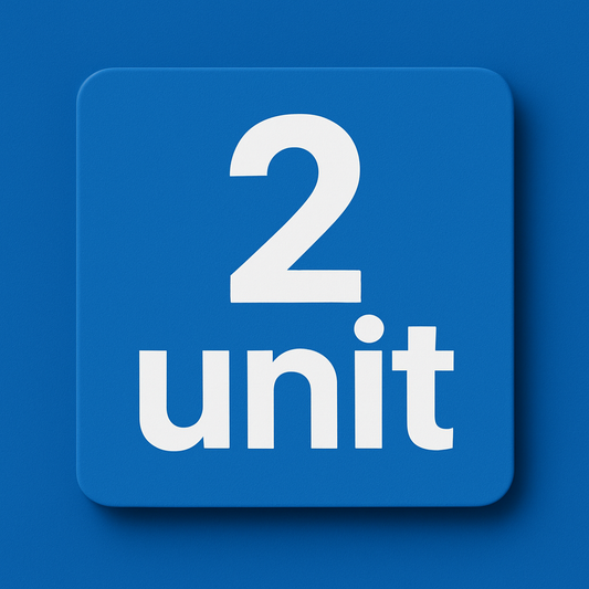 2 units - custom order